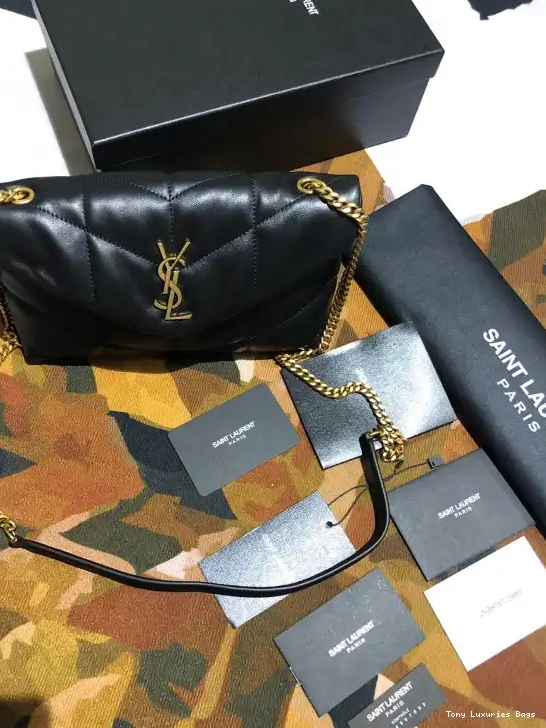 Tony Luxuries MINI YSL SMALL PUFFER BAG CHAIN 0529